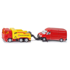 Siku - Bergingsvoertuig met bestelwagen - Speelvoertuigen
