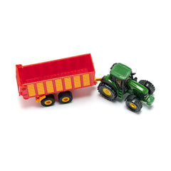 Siku - Claas tractor met silage aanhanger - Speelvoertuigen