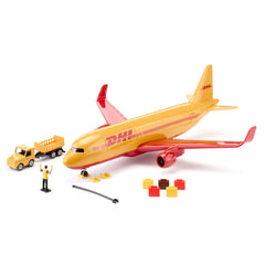 Siku - DHL vrachtvliegtuig met accessoires - Speelsets