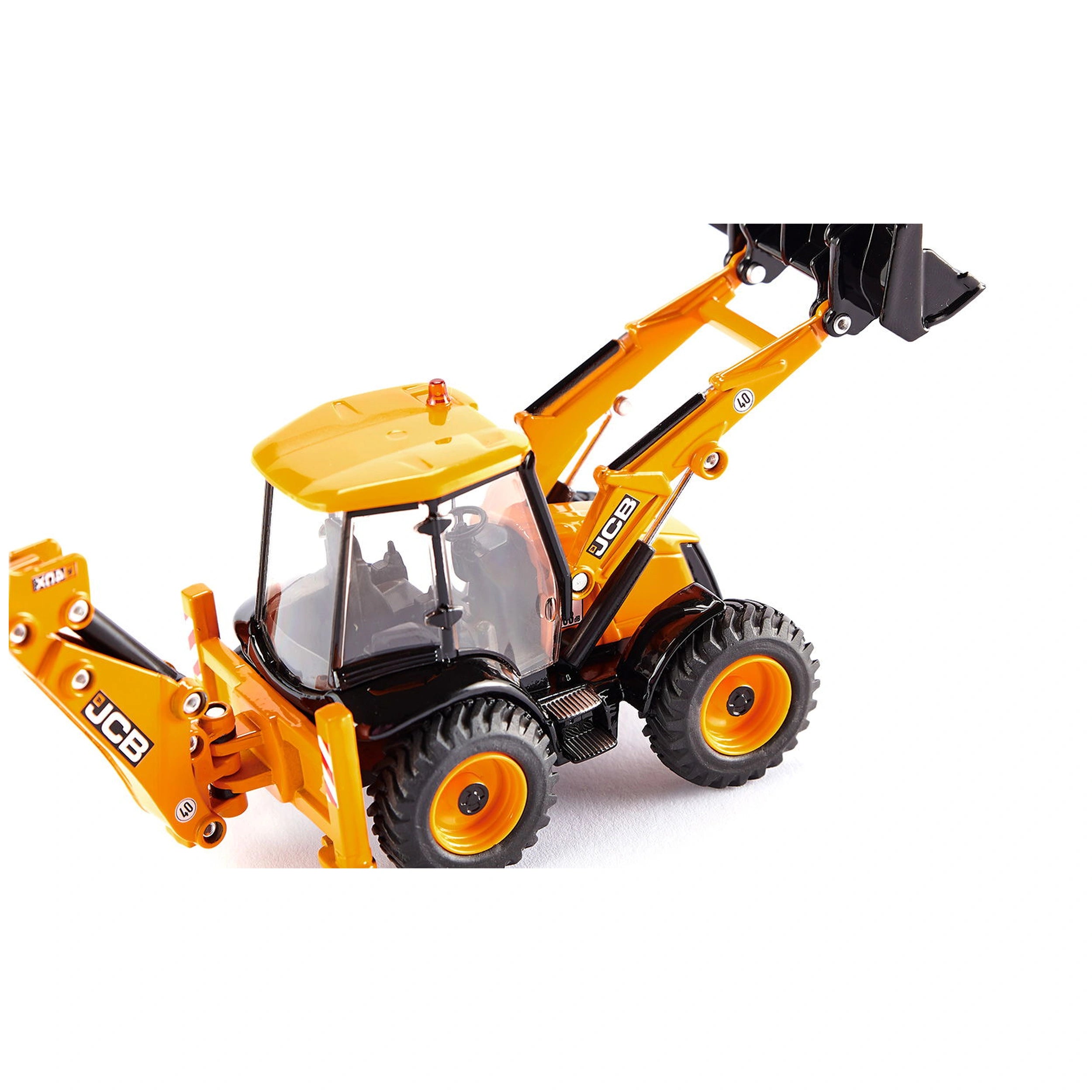 Siku - JCB 4CX Graafmachine - Speelvoertuigen