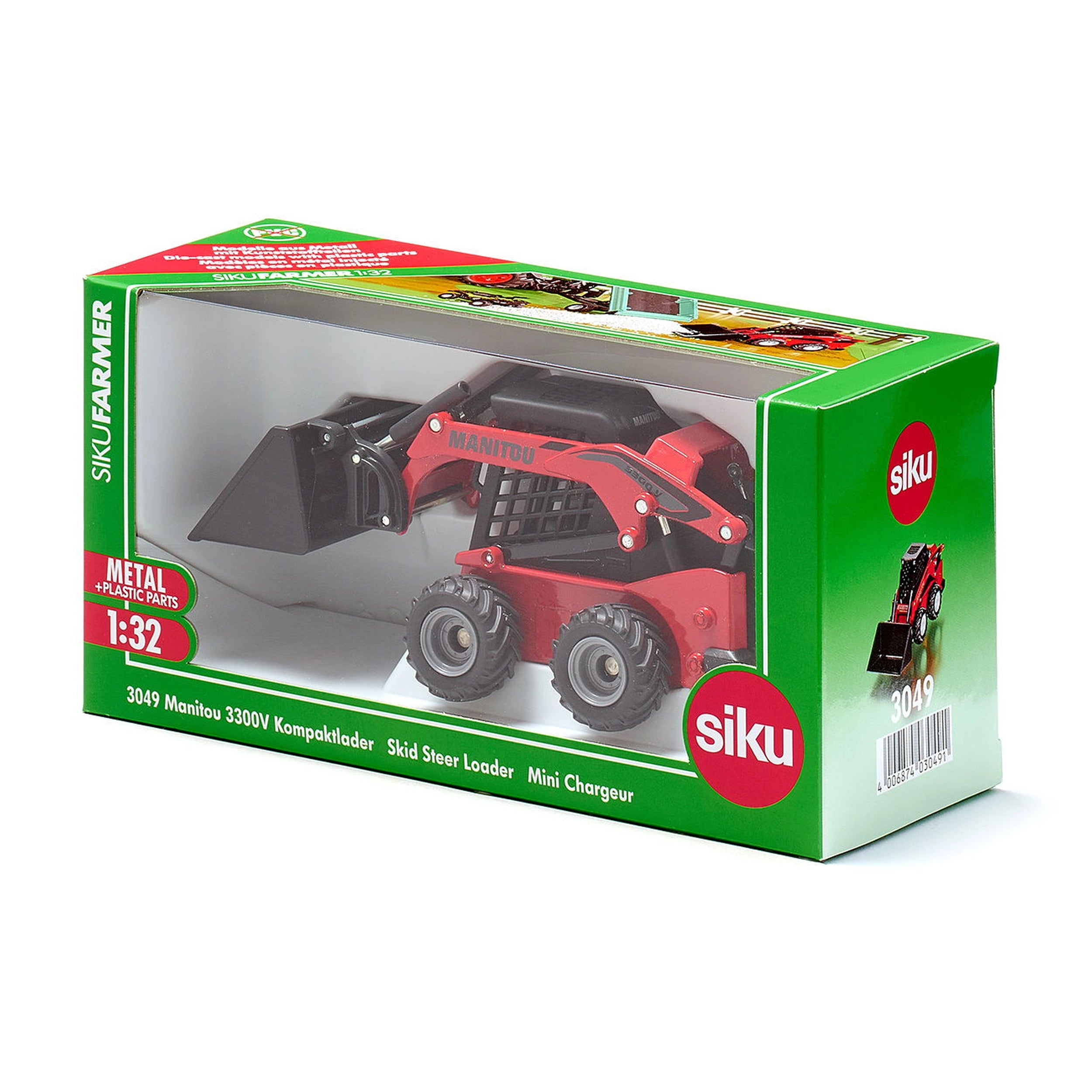 Siku - Manitou 3300V skid steer loader - Speelvoertuigen