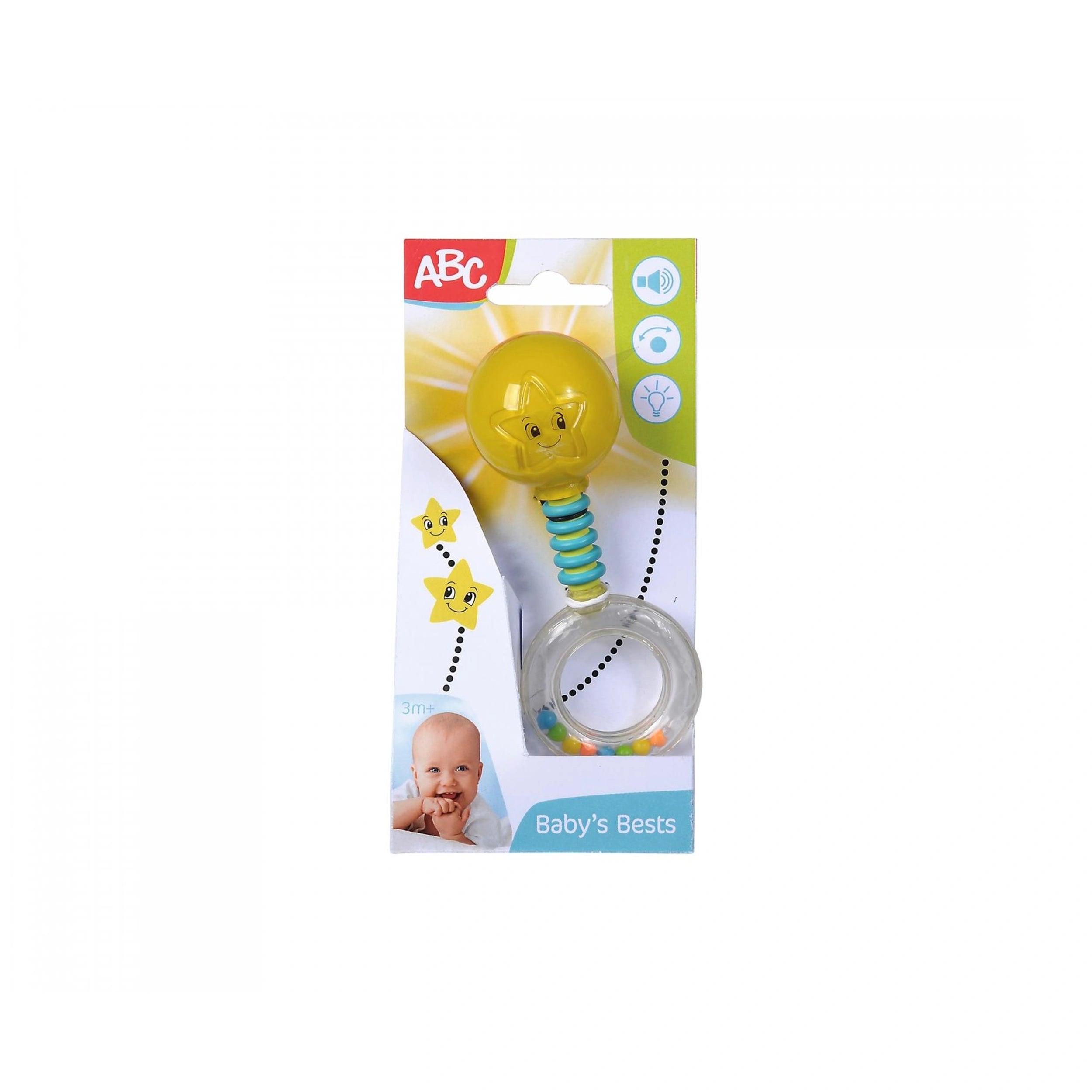Simba - ABC shiny Light-up Rattle - Rattles