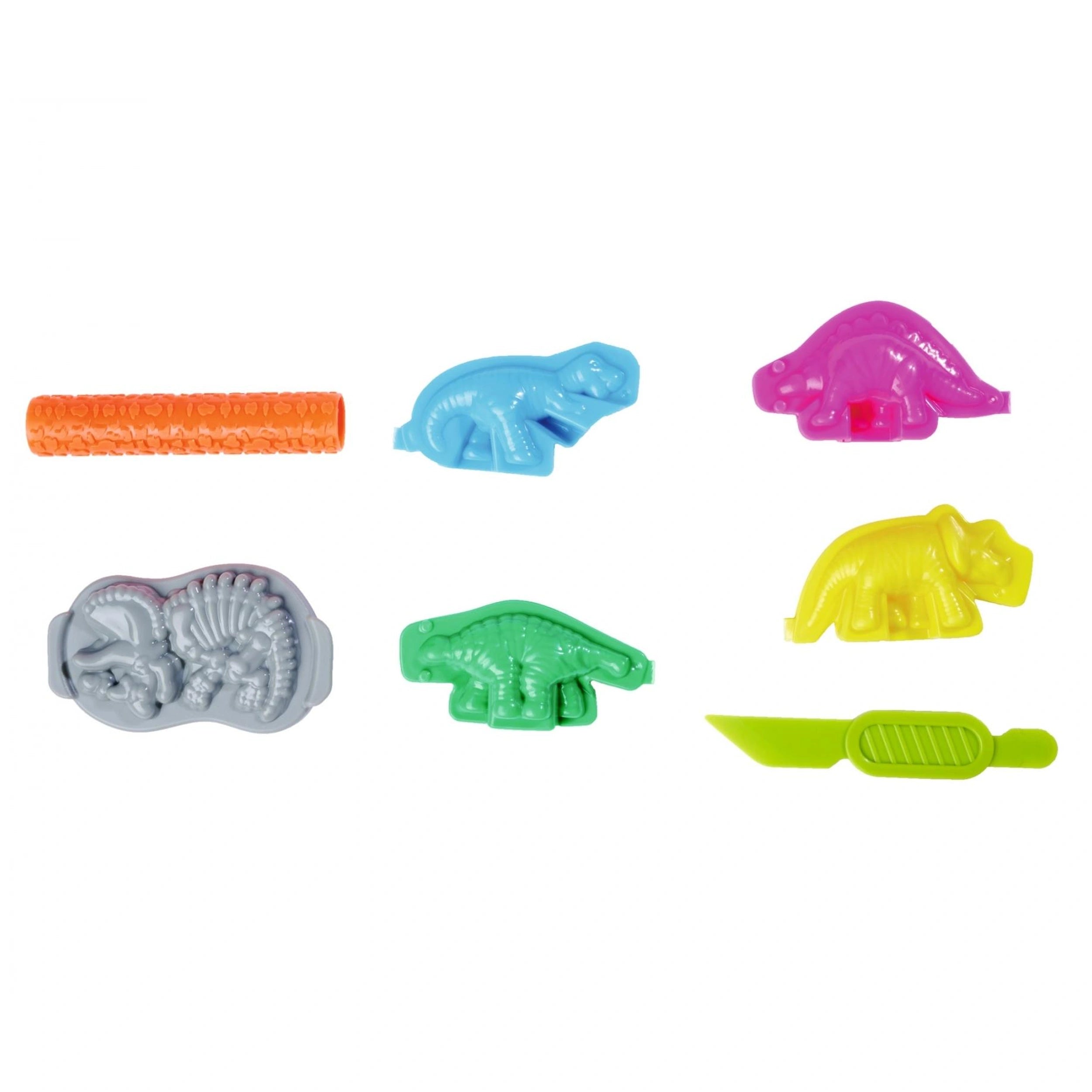 Simba - Art & Fun Dinosaur Sand Set - Clay & Modeling Dough