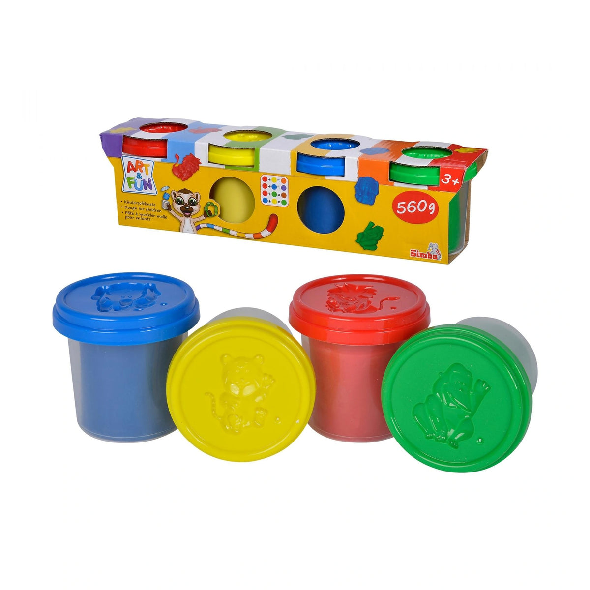 Simba - Art & Fun Soft Dough - Clay & Modeling Dough