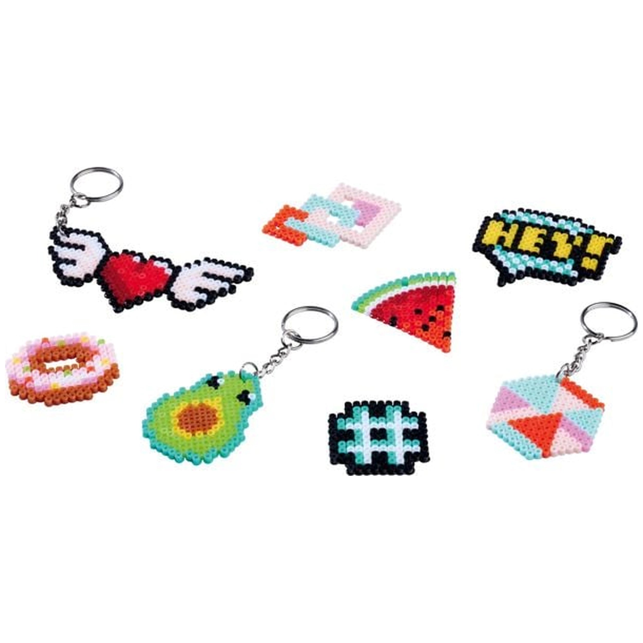 Simba - Art & Fun iron-on bead embroidery Keychain Set - Arts & Crafts