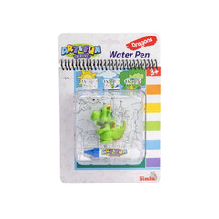 Simba - Arts Crafts - Water Pen Dragon Colouring Book - Mess-Free - 3 Years