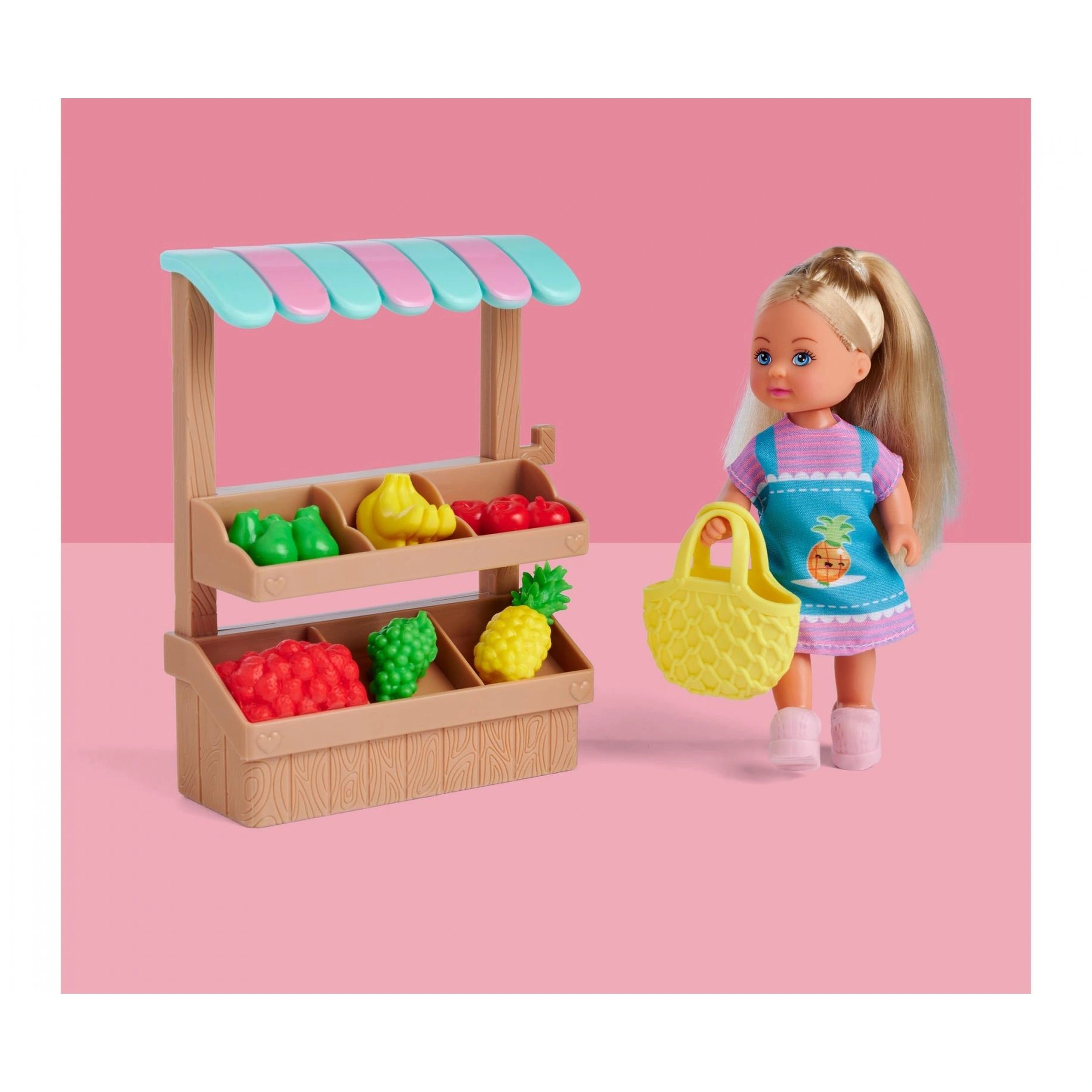 Simba - Evi LOVE Food Market - Poppen, Speelsets & Speelgoedfiguren