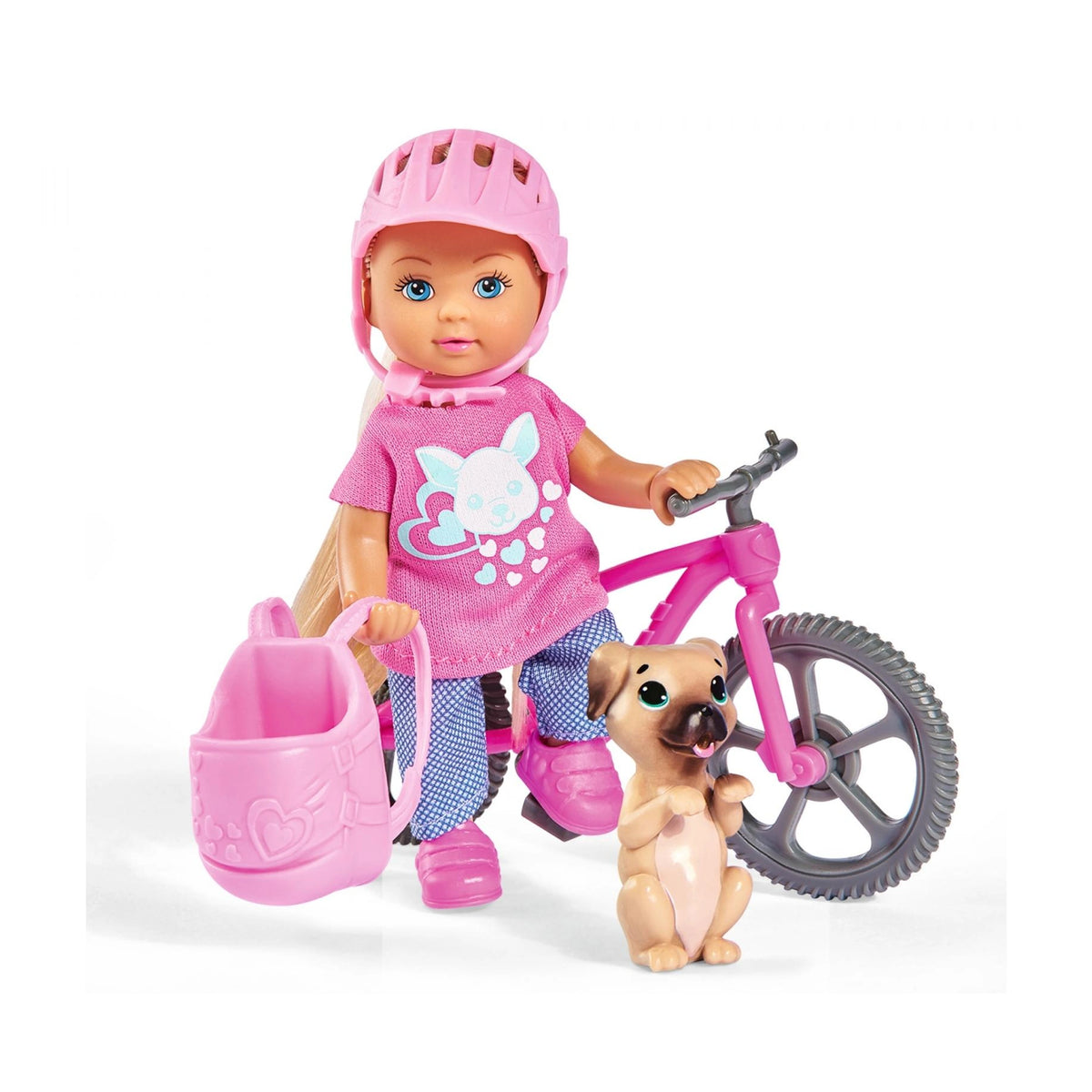 Simba - Evi LOVE Vakantiefiets - Poppen, Speelsets & Speelfiguren