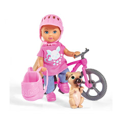 Simba - Evi LOVE Vakantiefiets - Poppen, Speelsets & Speelfiguren