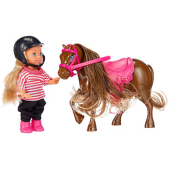 Simba - Evi LOVE met Pony - Poppen, Speelsets & Speelgoedfiguren