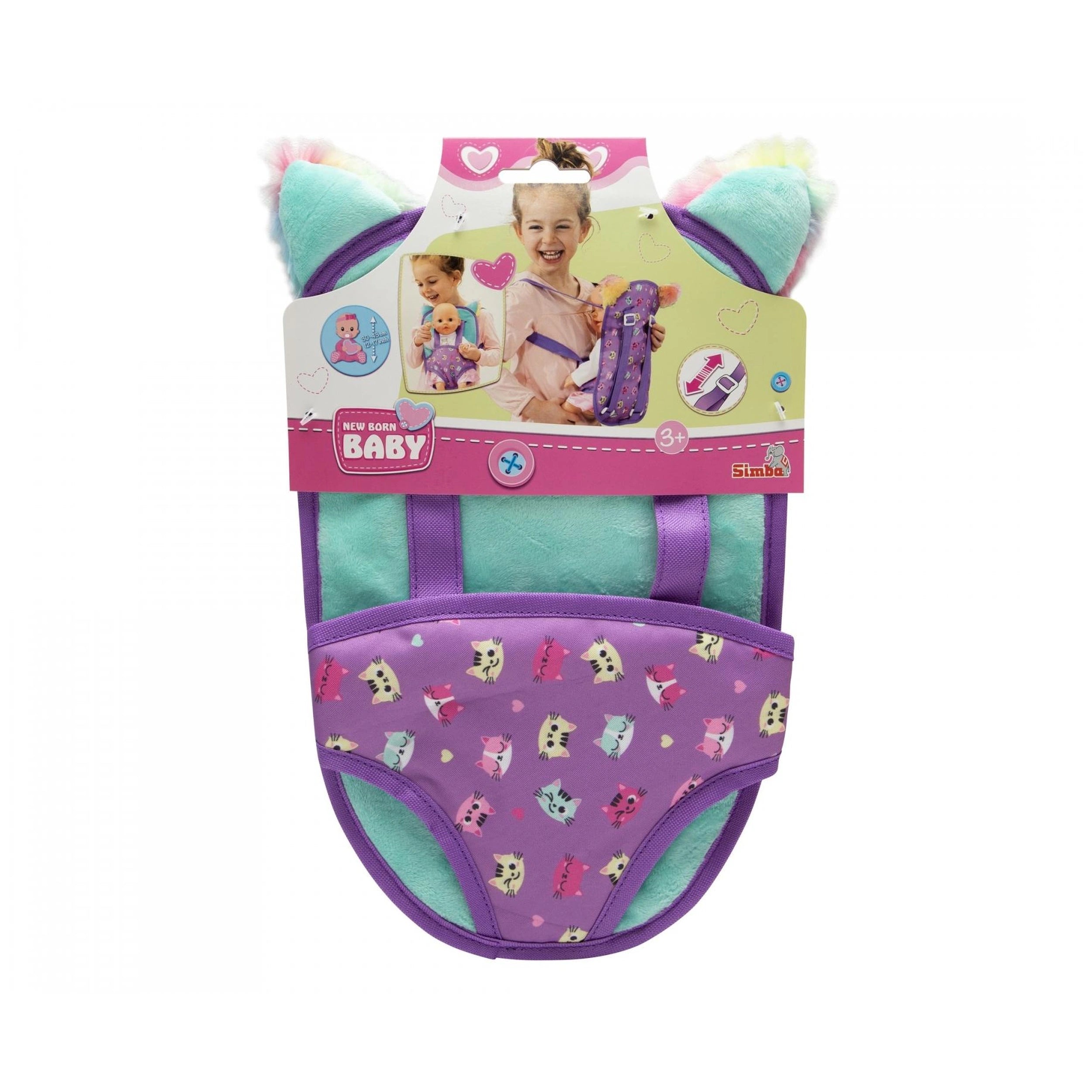 Simba - Nieuwe Geboren Baby Popdrager - Poppen, Speelsets & Speelfiguren