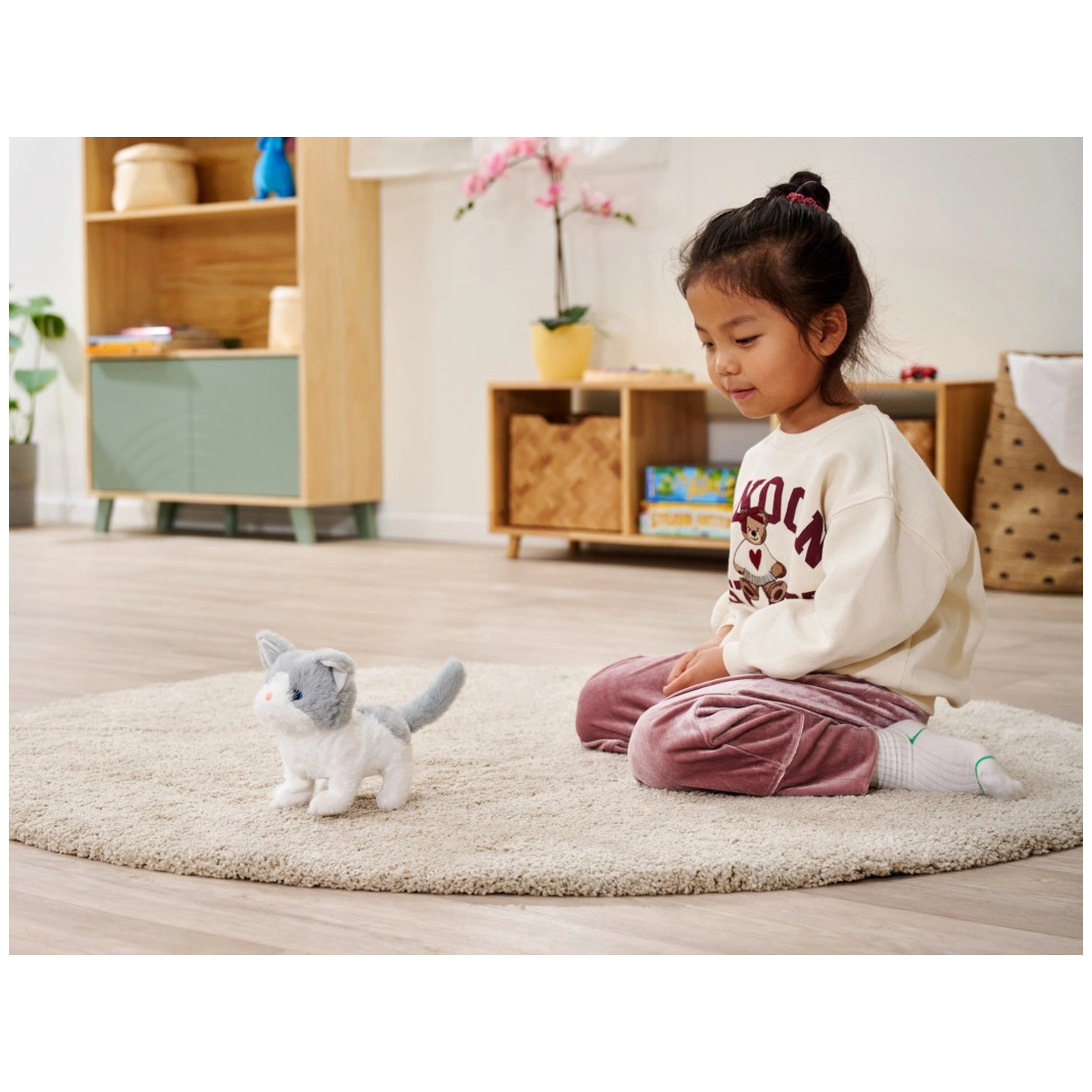 Simba - PetZoo Cat Plush Figure - Robotic Toys