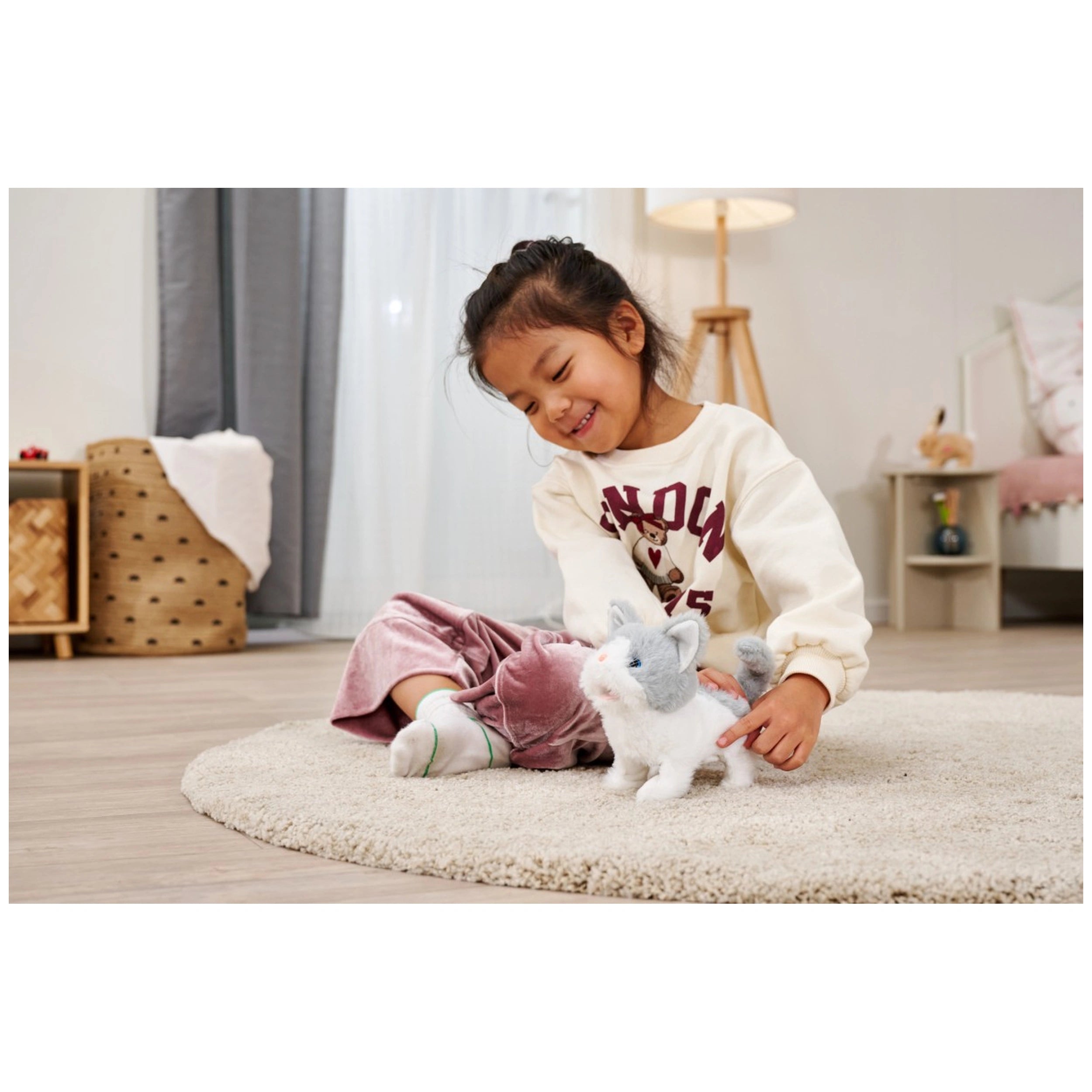 Simba - PetZoo Cat Plush Figure - Robotic Toys