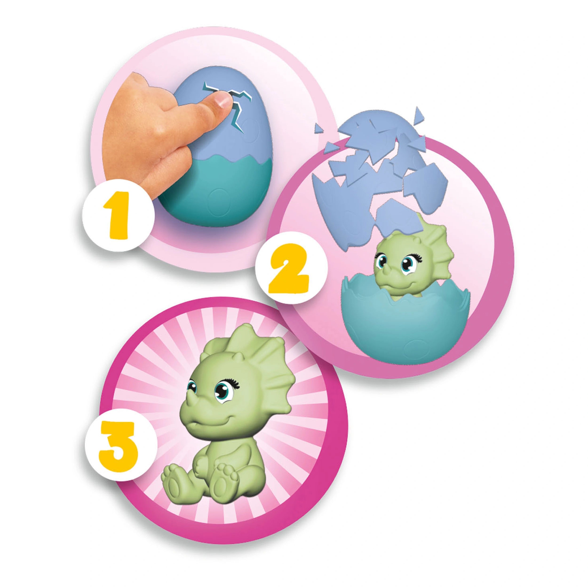 Simba - Steffi LOVE Dino Surprise Pop - Poppen, Speelsets & Speelgoedfiguren