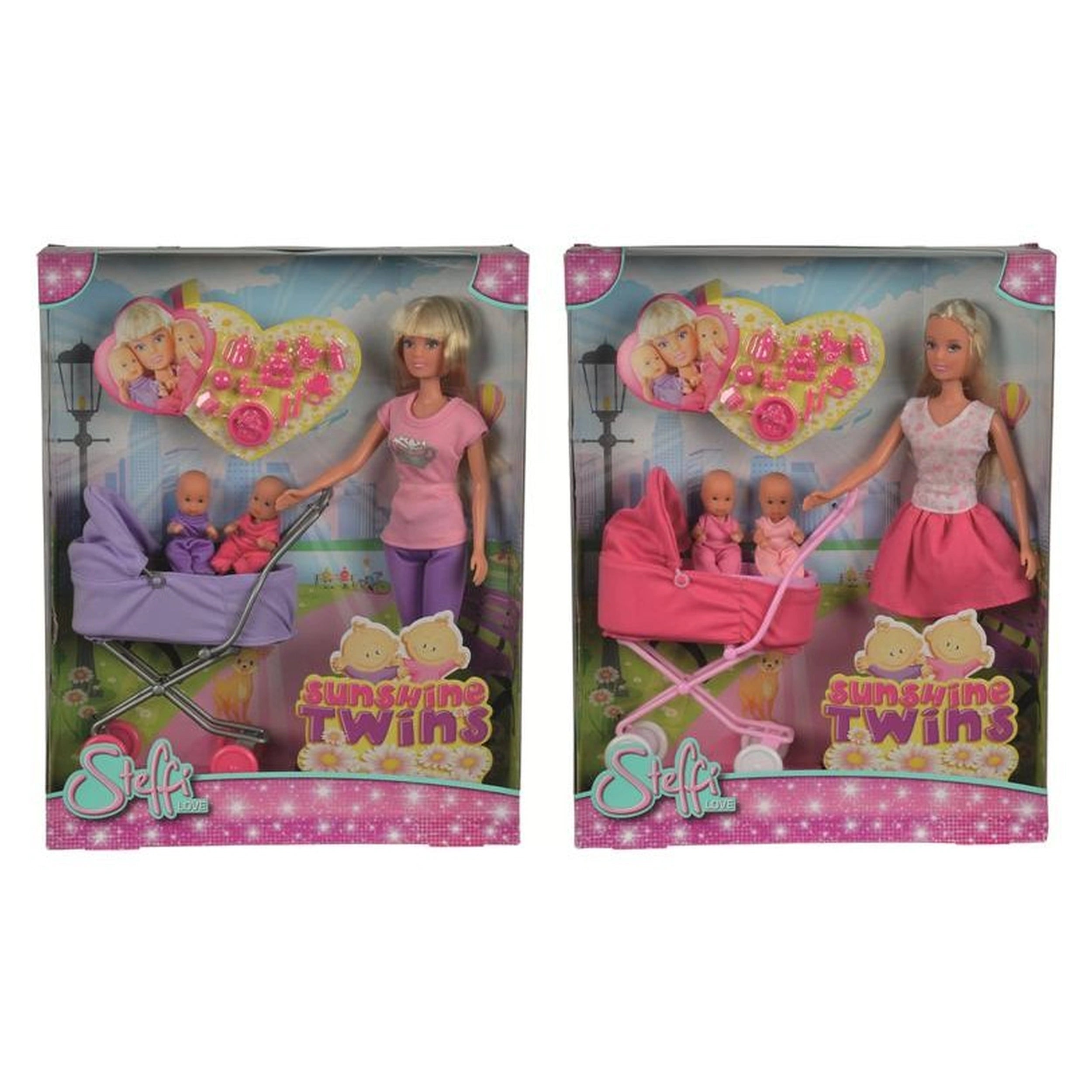 Simba - Steffi LOVE I LOve Sunny Twins - Dolls, Playsets & Toy Figures