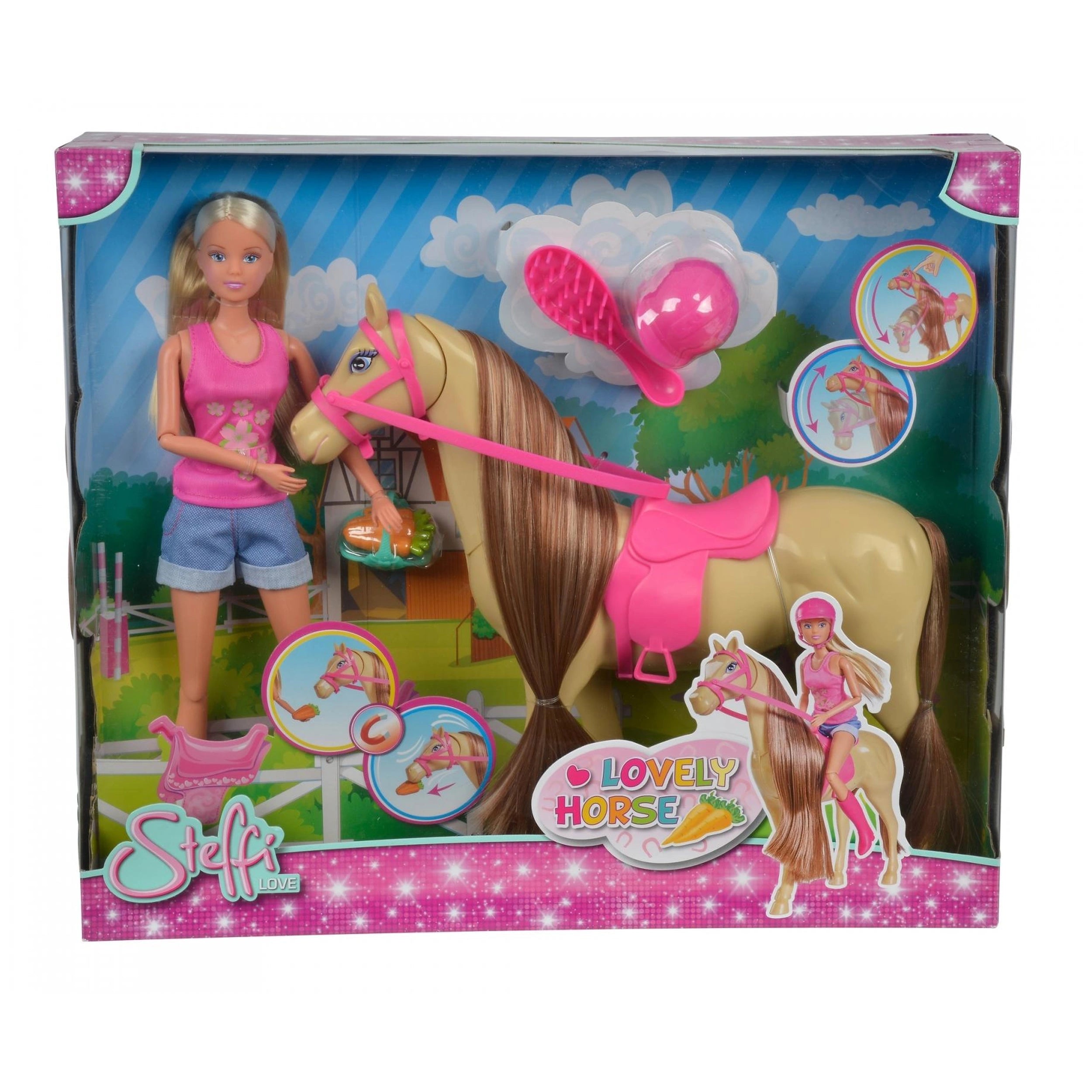 Simba - Steffi LOVE Lovely Horse - Poppen, Speelsets & Speelgoedfiguren
