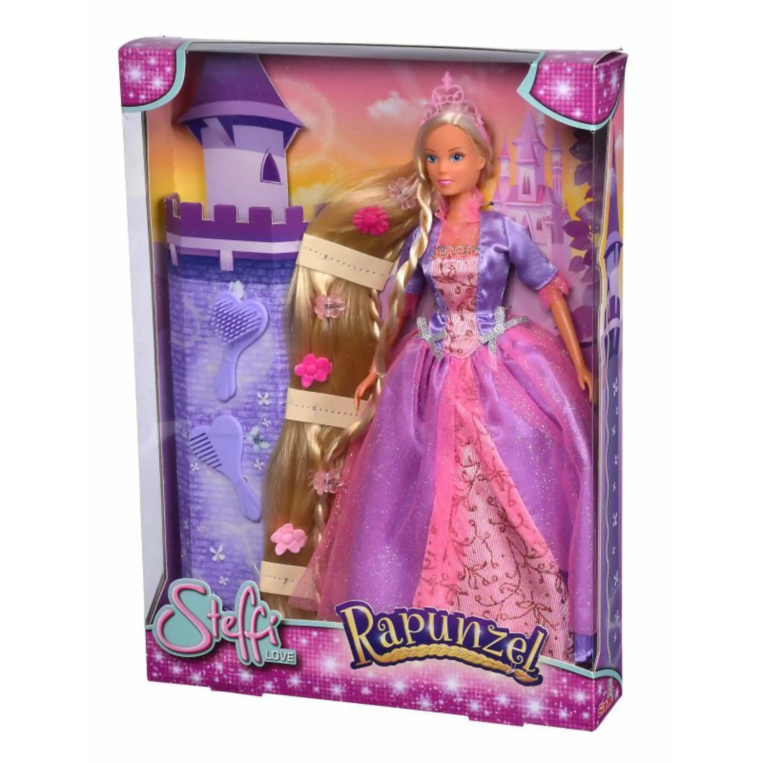 Simba - Steffi LOVE Rapunzel Set - Poppen, Speelsets & Speelgoedfiguren