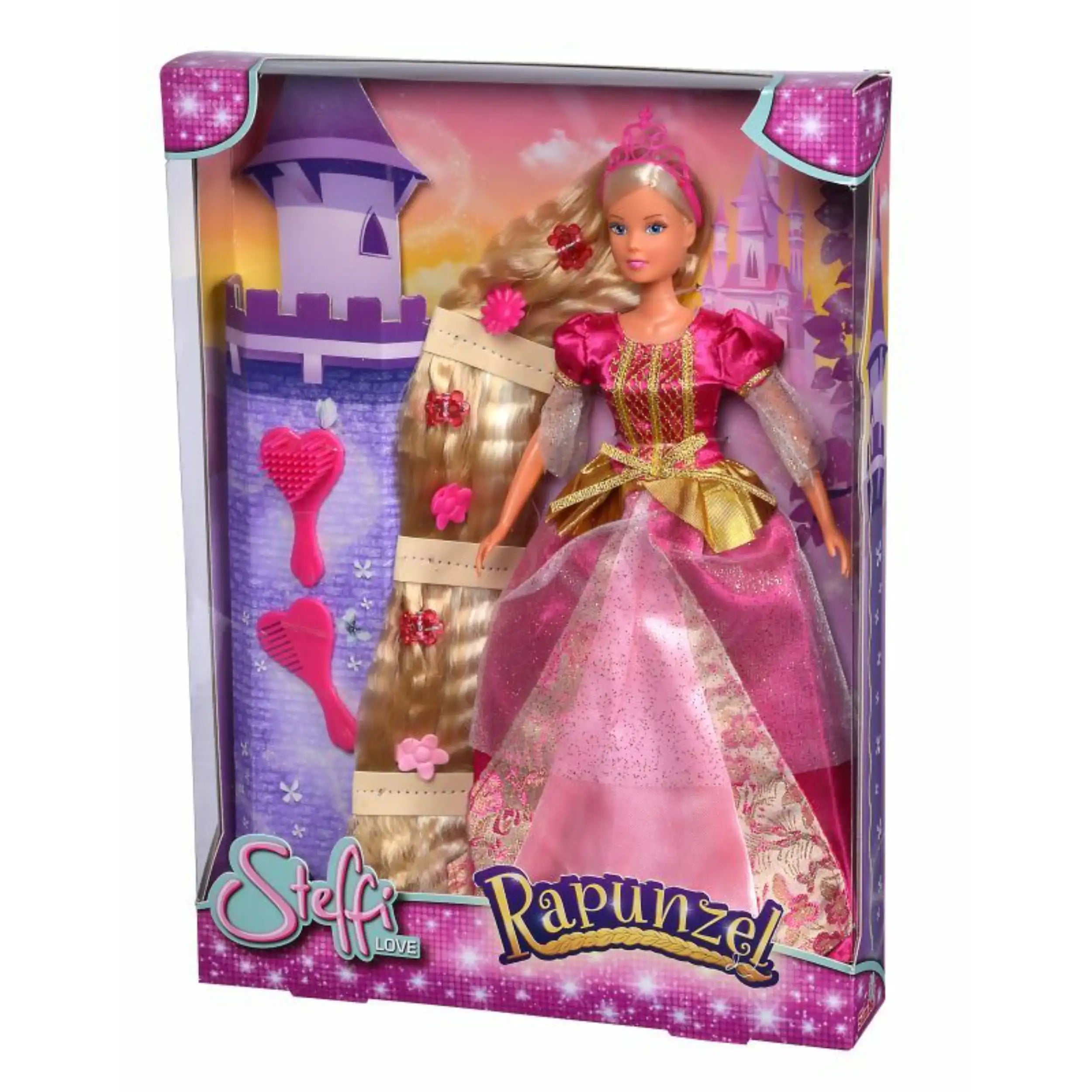 Simba - Steffi LOVE Rapunzel Set - Poppen, Speelsets & Speelgoedfiguren