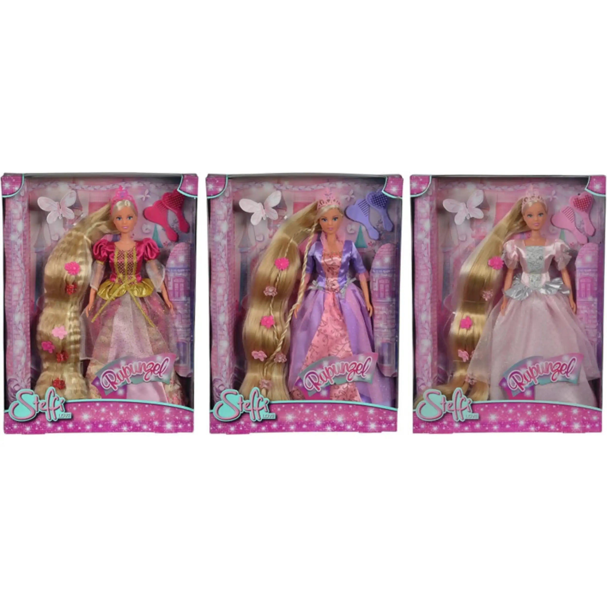 Simba - Steffi LOVE Rapunzel Set - Poppen, Speelsets & Speelgoedfiguren