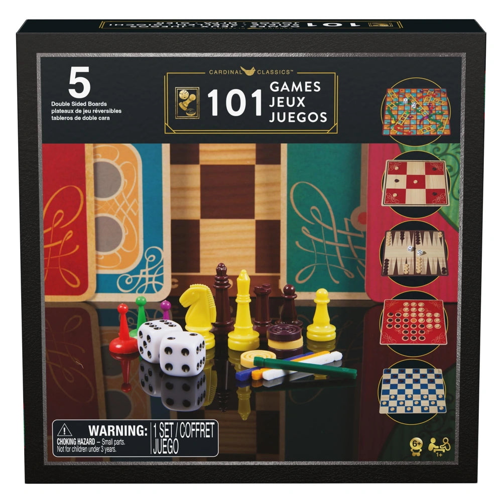 Spin Master - 101 Games Compendium Set - Bordspellen - 6 Jaar - 58111219