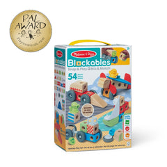 Spin Master - Melissa & Doug Blockables Voertuigen Set - Sorteren & Stapelen - 2 Jaar - 58100553