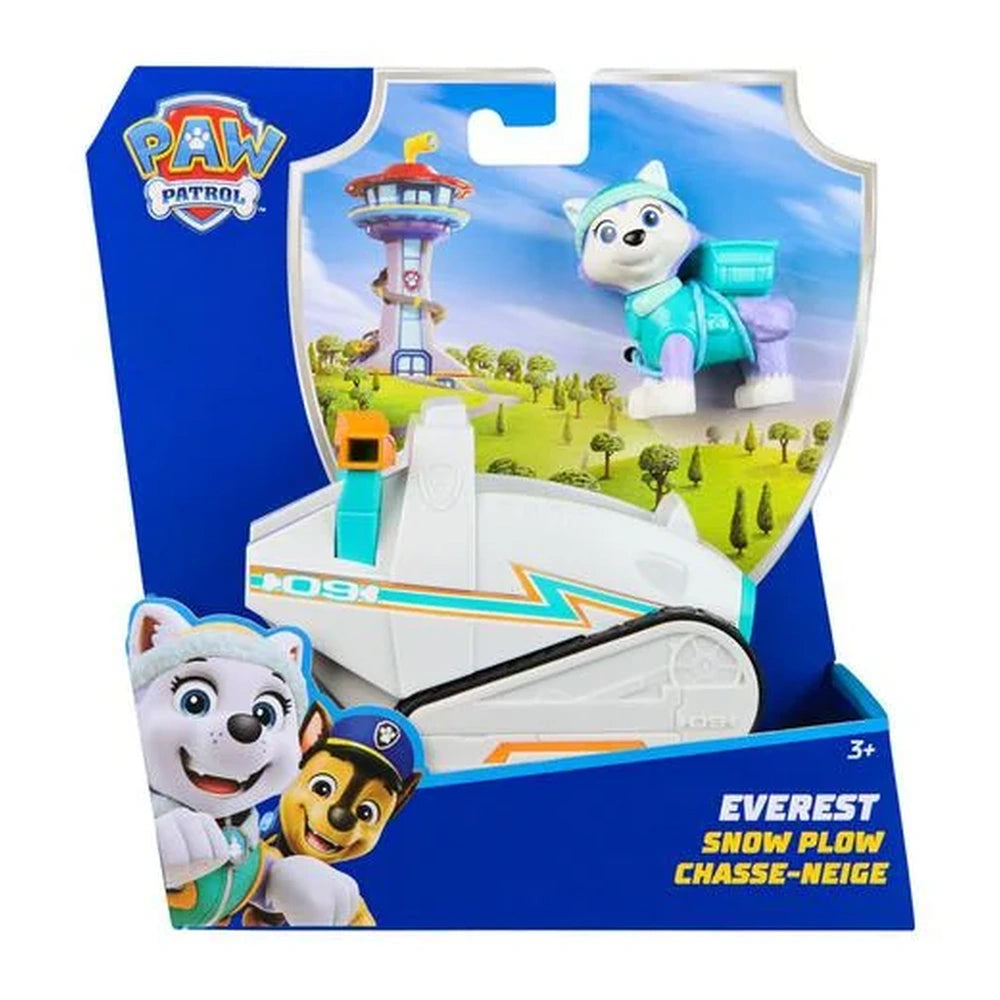 PAW Patrol – Everest en sneeuwschuiver-reddingsvoertuig