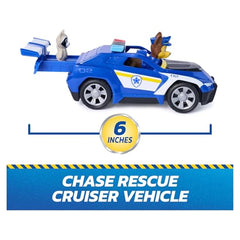 PAW Patrol Search & Rescue – Chase en politieauto met terugtrekmotor