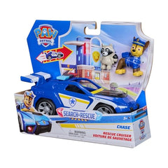 PAW Patrol Search & Rescue – Chase en politieauto met terugtrekmotor