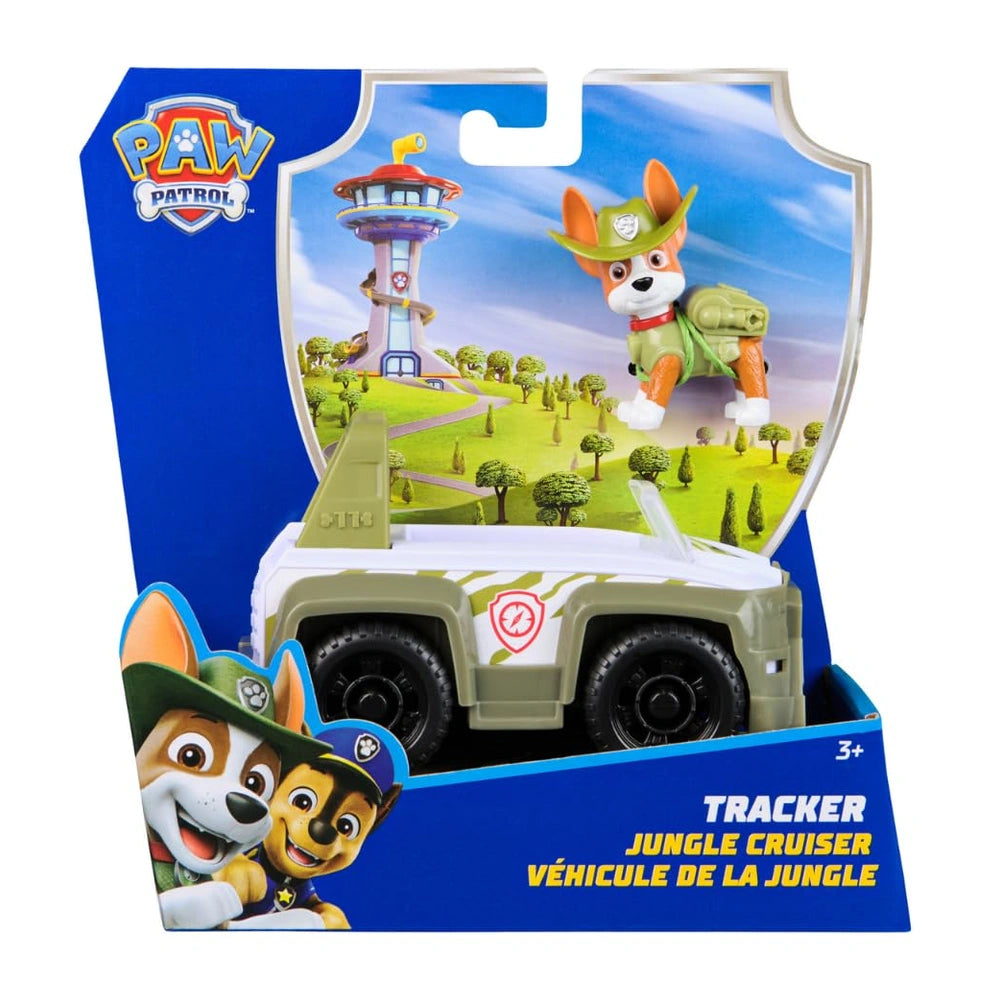 PAW Patrol – Tracker en Jungle Cruiser terreinwagen