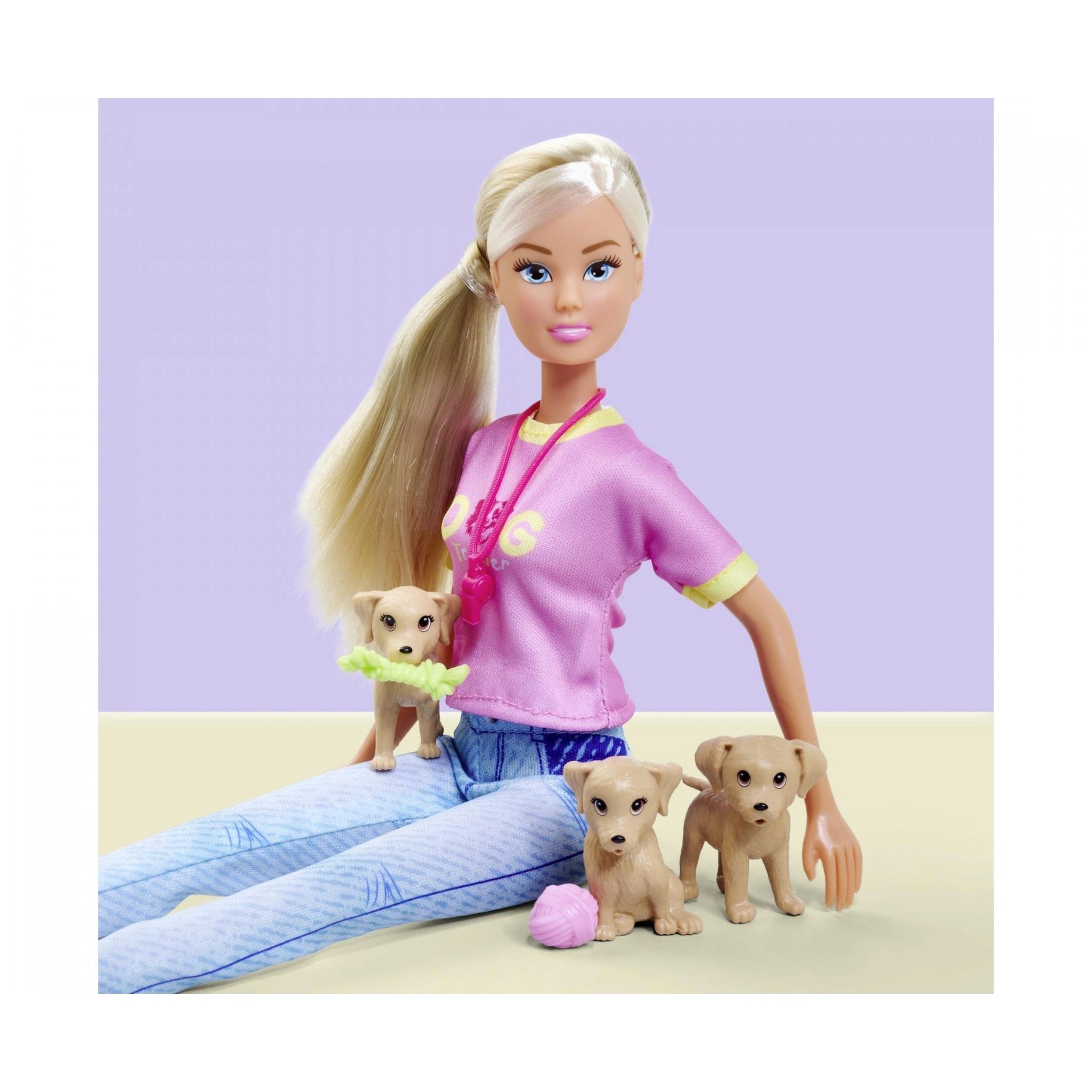 Steffi-Love - Honden-Trainer-Spelset - Poppen-Spelsets-Speelfiguren