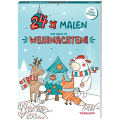 TESSLOFF - Advent Calendar Coloring Book - Arts & Crafts - German Edition