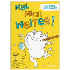 TESSLOFF - Mal Mich Weiter Gut Oder Mies Drauf Malbuch - Arts & Crafts - German Edition