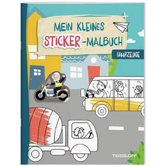 TESSLOFF - Mijn Kleine Sticker Kleurboek - Kunst & Ambachten - Duitse Editie