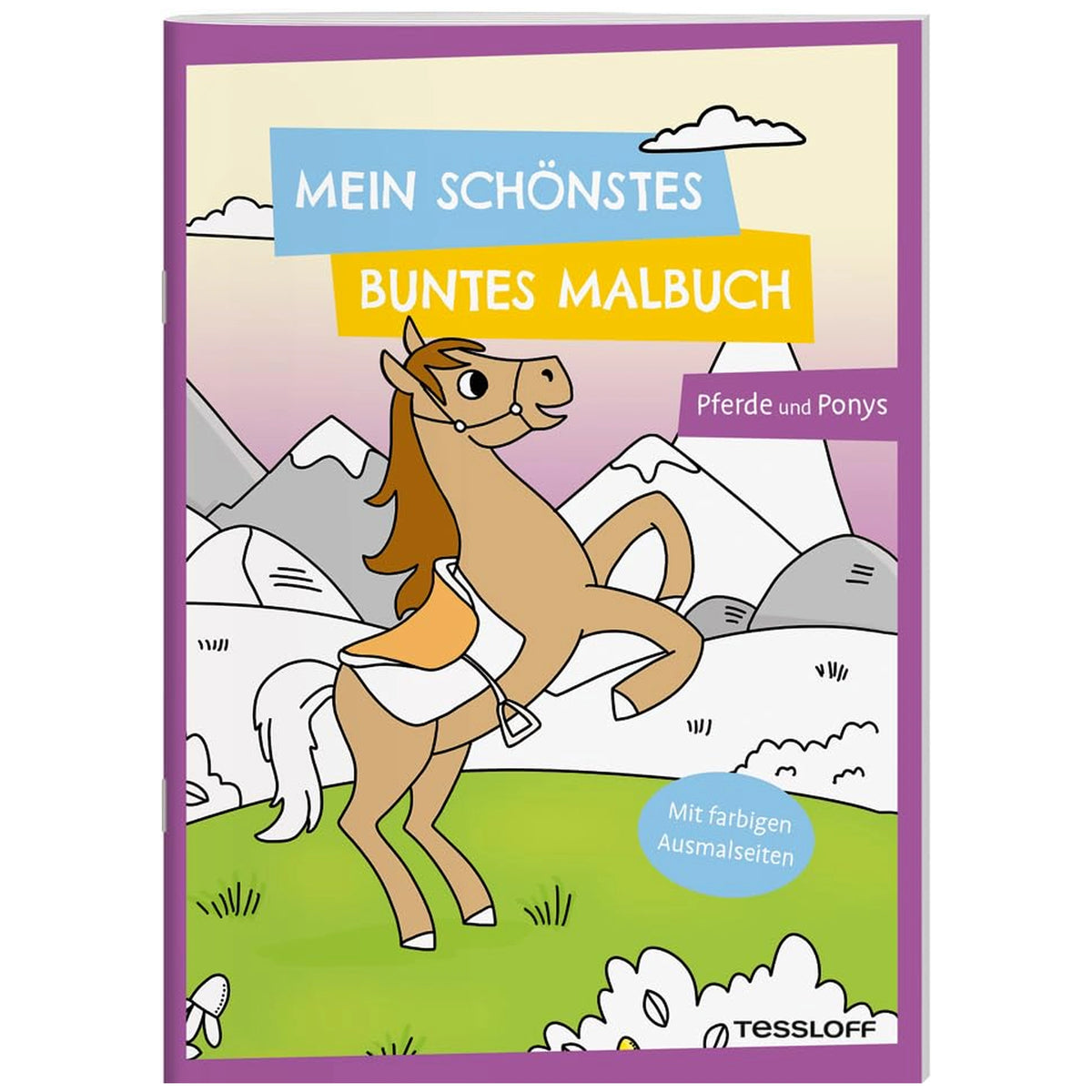 TESSLOFF - Mijn Mooiste Kleurrijke Kleurboek - Kunst & Ambachten - Duitse Editie