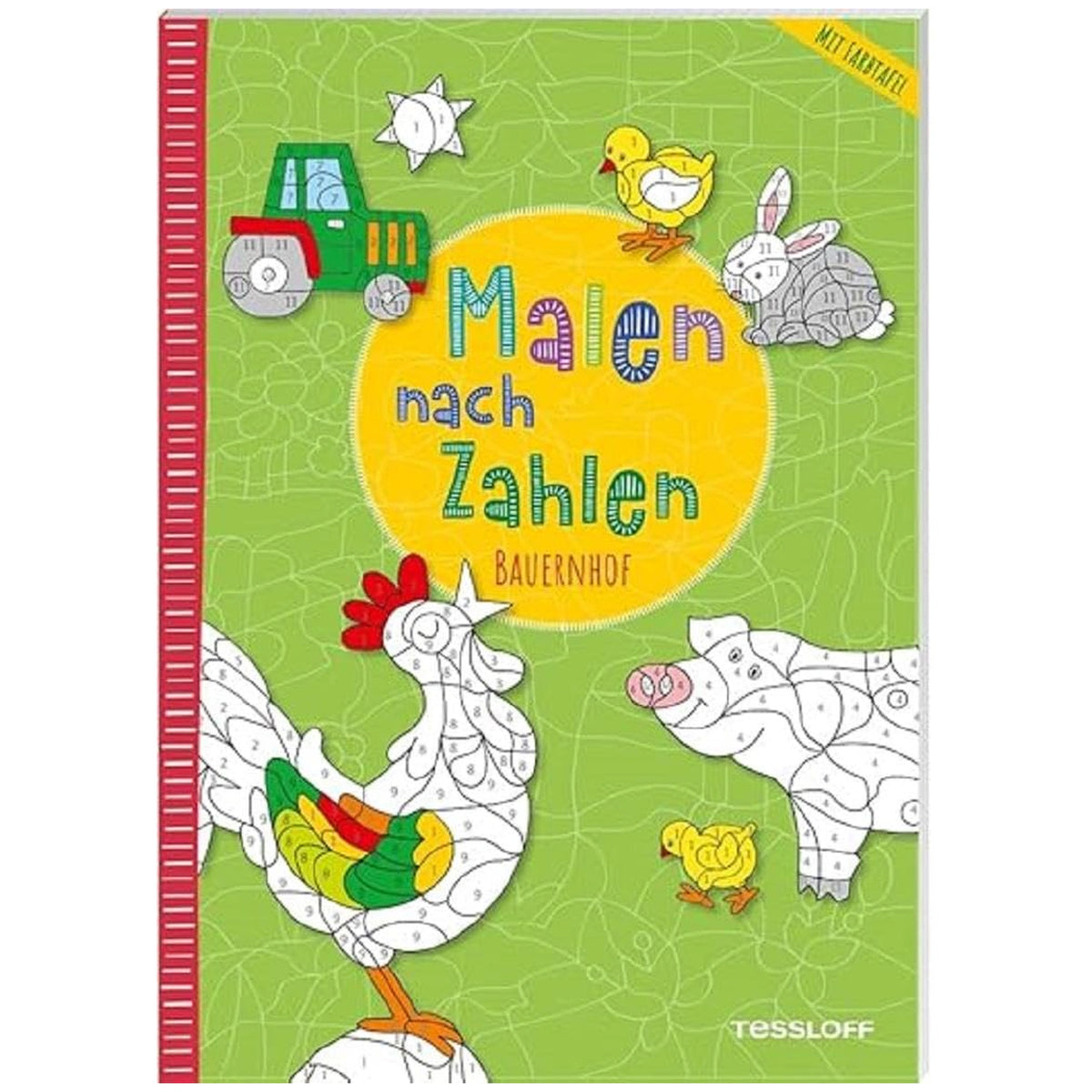 TESSLOFF - Painting by Numbers Farm - Arts & Crafts - German Edition