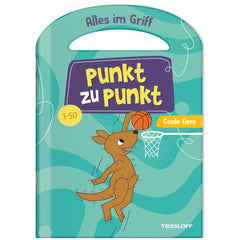 TESSLOFF - Point to Point Cool Animals Activity Book - Educational - German Edition