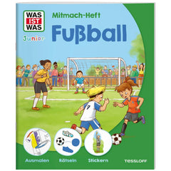 TESSLOFF - WAS IST WAS Junior Voetbal Activiteitenboek - Boeken - Duitse Editie