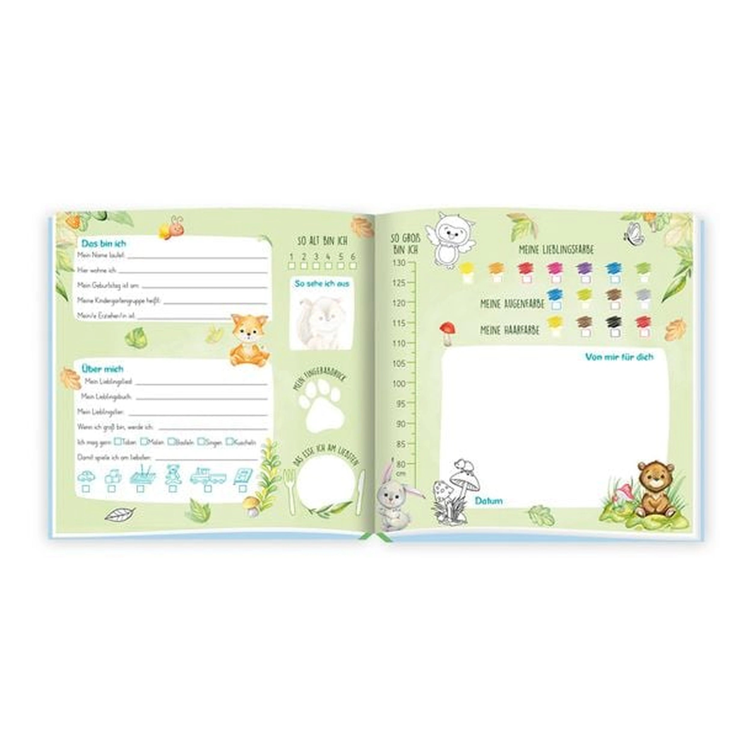 TROTSCH - Mijn Kleuterschoolvrienden Bosvrienden Boeken - Duitse Editie