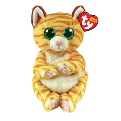 TY - Beanie Bellies Mango gold striped cat 20 cm
