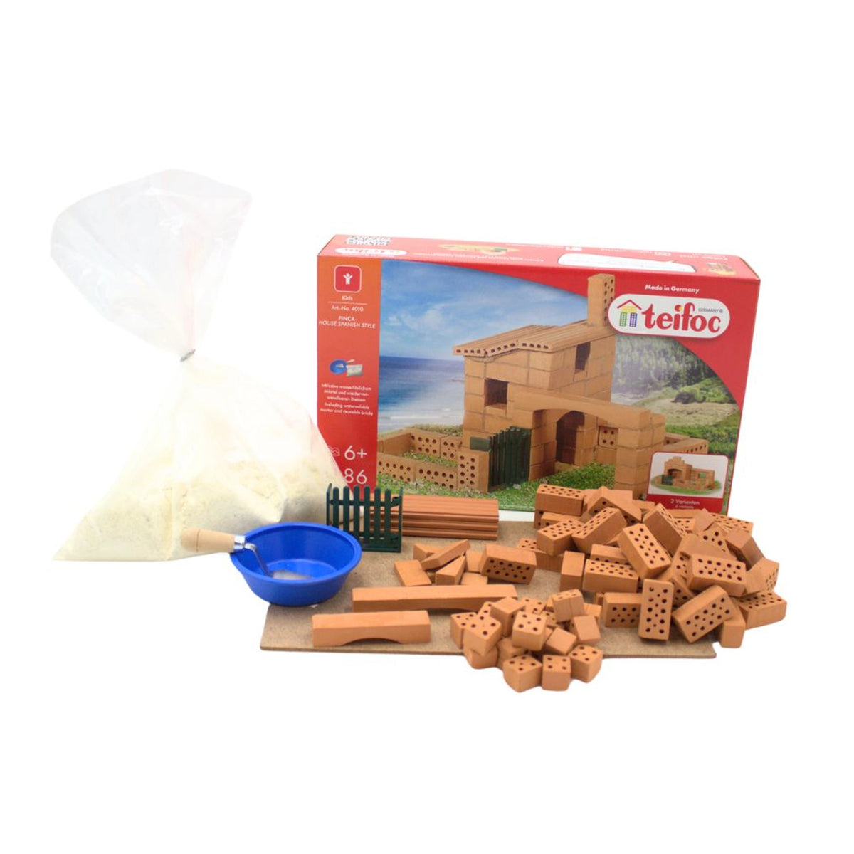 Teifoc - house spanish style 86 Pcs - Arts & Crafts