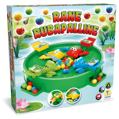 Teorema - Baby- en peuterspeelgoed - Hongerige Kikkers Bordspel - 3 Jaar