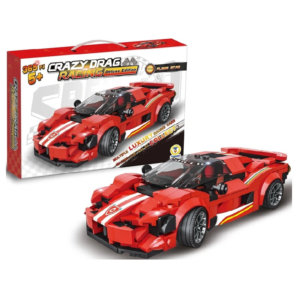 Teorema - Bouwsets - Crazy Drag Racing Supercar - STEM leren - 5 Jaar