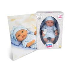 Teorema - Poppen - Baby Teo Pasgeboren Pop - Zacht Vinyl - 12M+ - Zorgzaam Spel