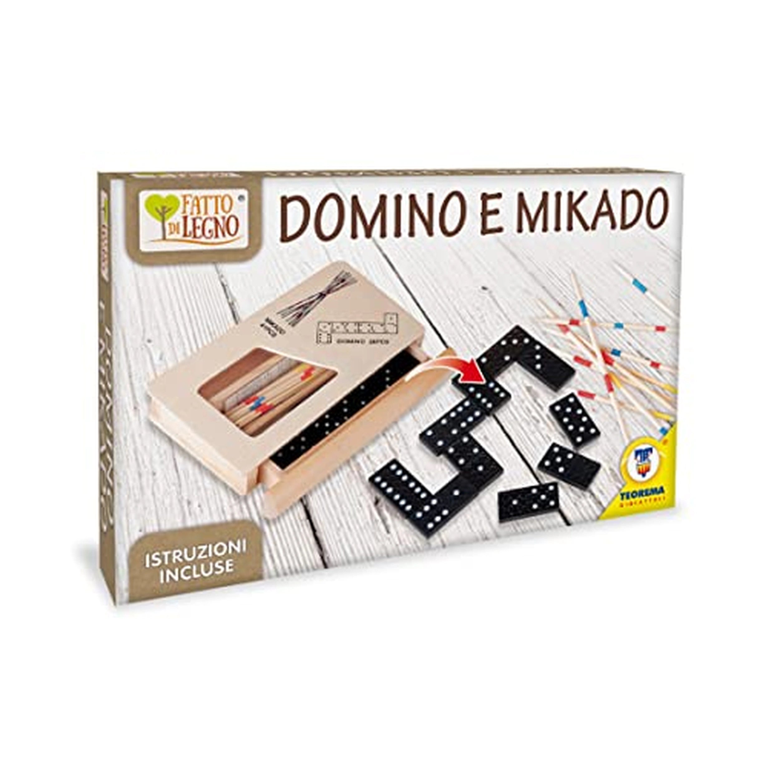Teorema - Domino-Mikado-Houten-Bordspellen