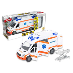 Teorema - Speelgoedvoertuigen - Ambulance - Wrijving aangedreven - 3 Jaar - Educatief
