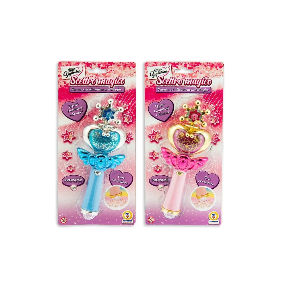 Teorema - Pretend Professions - Miss Signorina Magic Scepter - Light-Up - 3+ Years - Creative Play