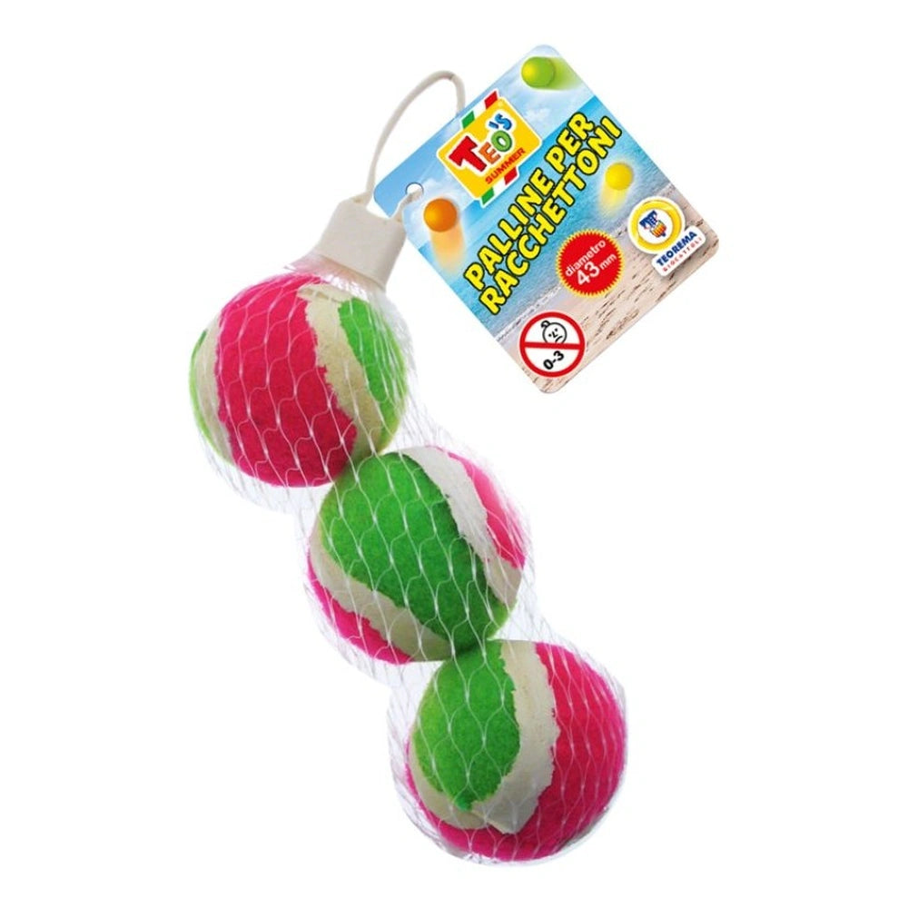 Teorema - Sports Toys - Beach Bat Balls - Lightweight - 3+ Yrs - Summer Fun