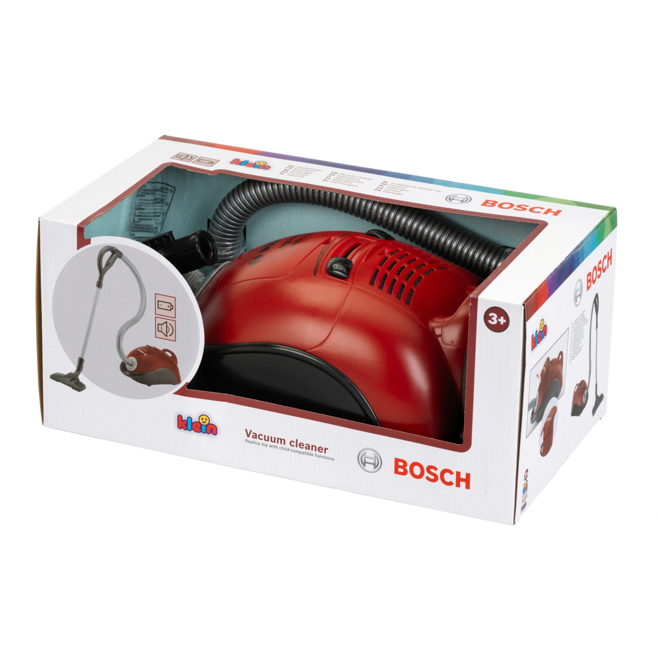 Theo Klein - Bosch - Stofzuiger Rood - Doen alsof Beroepen en Rollenspellen
