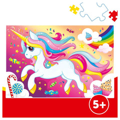 Trefl - 100 Stukjes Puzzel - Mooie Eenhoorn - Puzzels - 5 - TRF16386