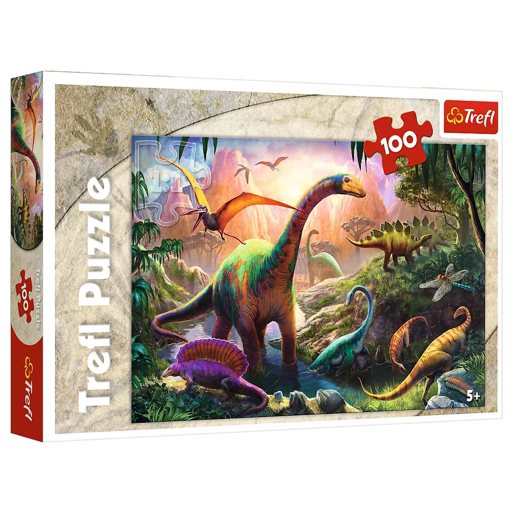 Trefl - Dinosaur Land - Puzzels - +5 - TRF16277